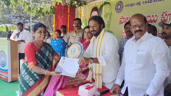 Savithri Bai Phule Jayanthi on 3rd January at Madanapalle(2)