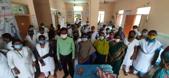 Distribution of COVID Kits and Materials (2)